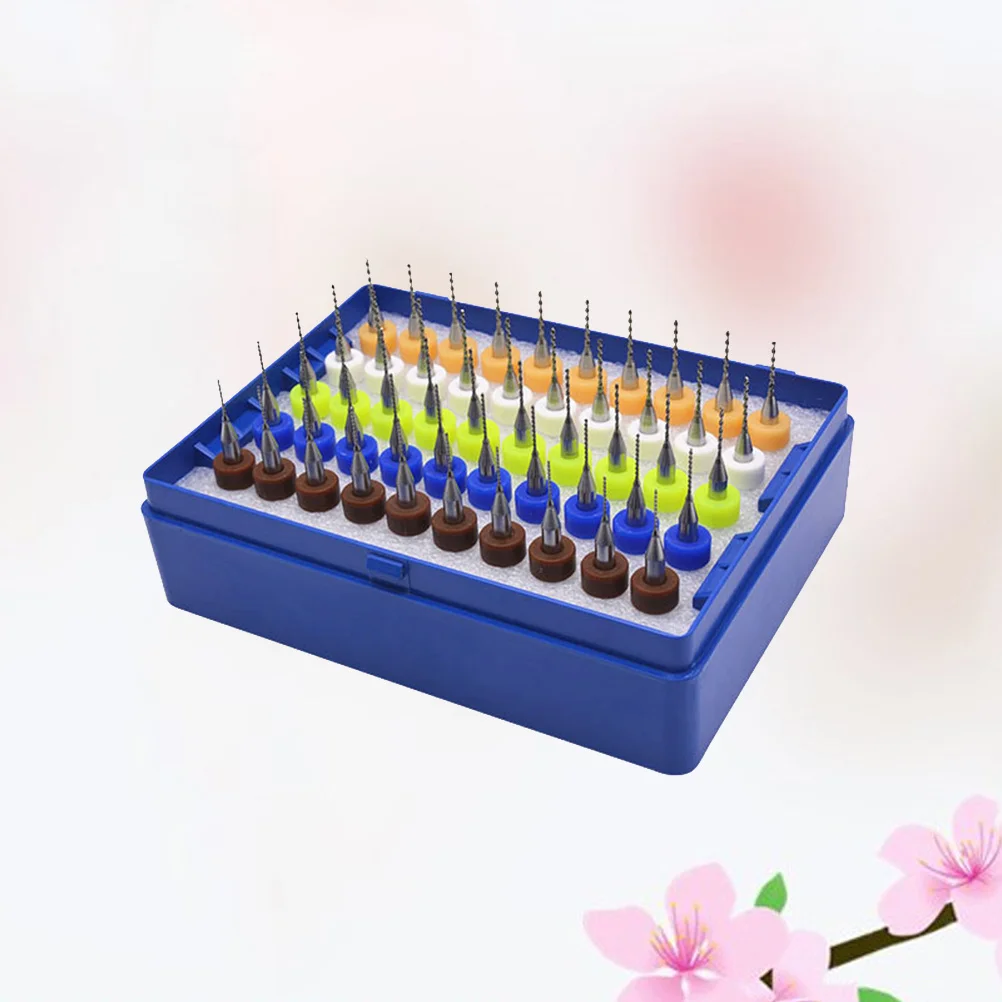 

50 шт. набор сверл для печатных плат, твердосплавные микровольфрамовые сверла 0,5-0,9 мм, профессиональная гравировка, сверление с ЧПУ для металла, пластика, дерева