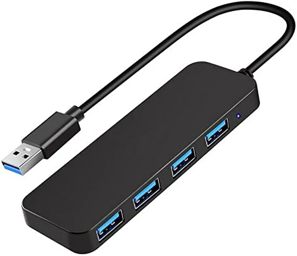 

USB 3.0 Hub 4-Port Hub USB Splitter USB Expander for Laptop, Xbox, Flash Drive, HDD, Console, Printer, Camera,Keyborad, Mouse