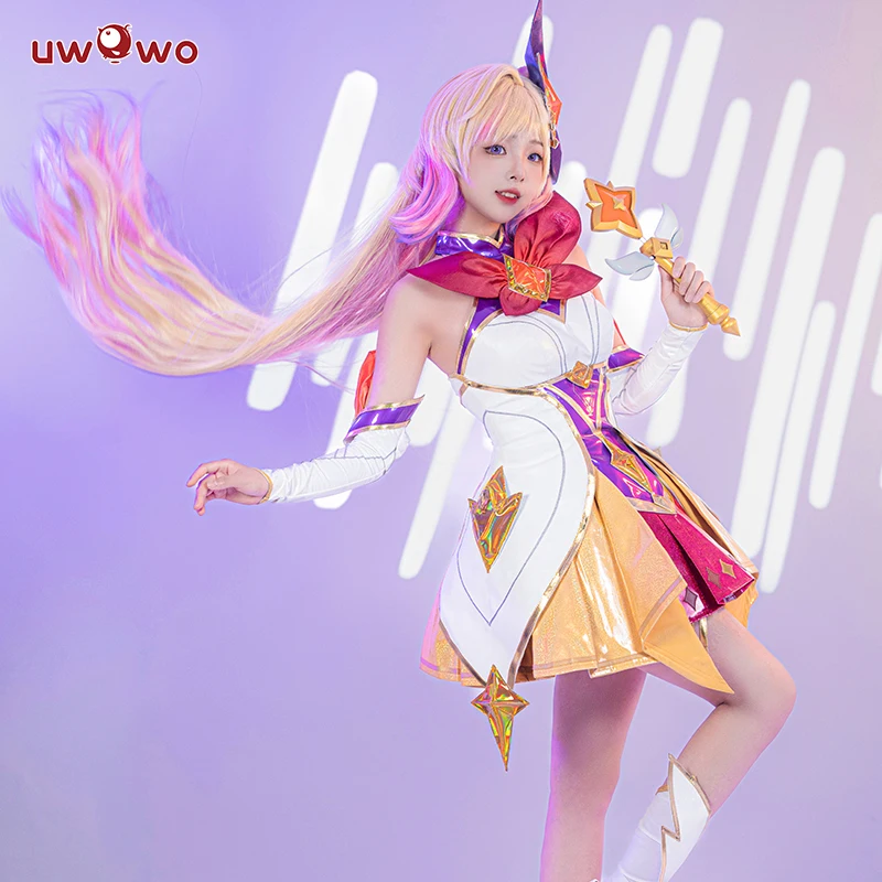 LAST BATCH UWOWO Seraphine Cosplay League of Legends/LOL: Star Guardian Seraphine Cosplay Costume SG Series Halloween Costume