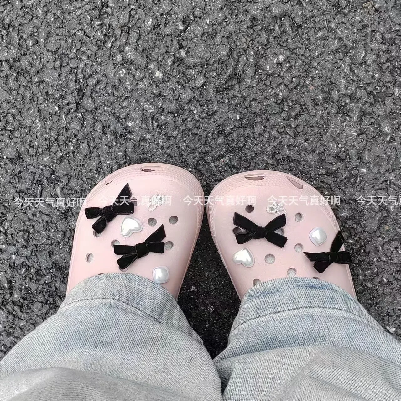 

Качественные подвески для обуви с бантом для Crocs, новые модные подарки, украшения на день рождения, пряжка, аксессуары для обуви, подвески для обуви