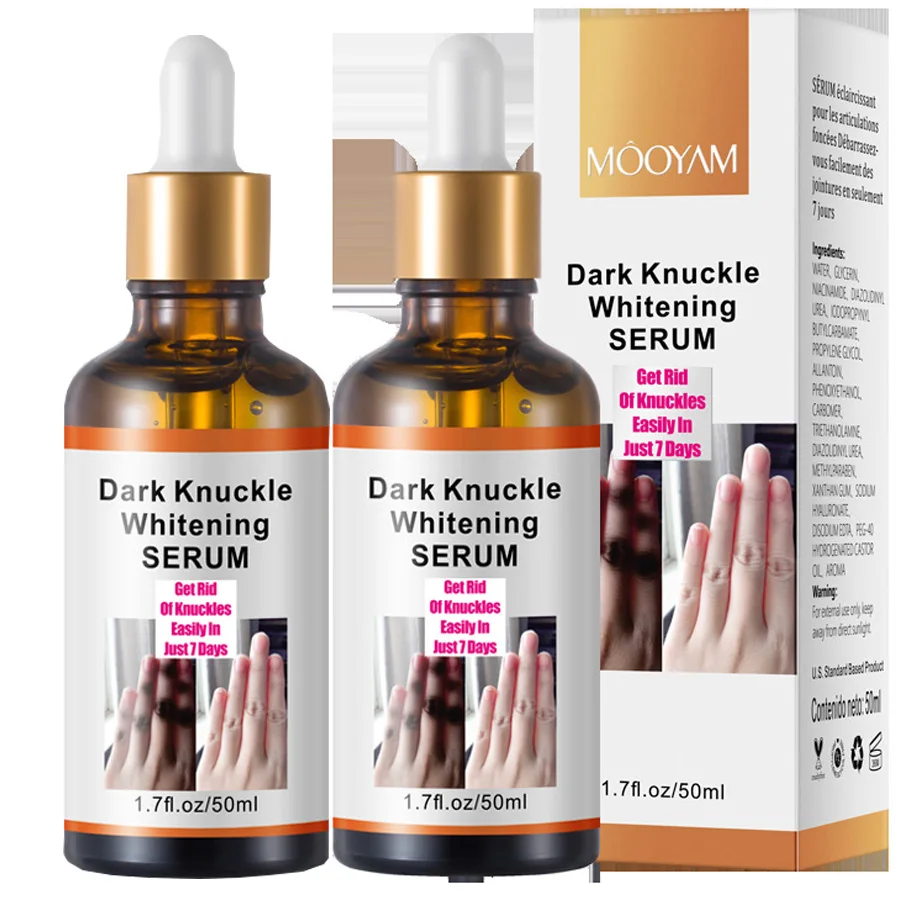 Dark Knuckles Fast Brighten Essence Elbows Hand Knuckle Brightening Serum Knee Black Skin Quickly Lighten Stains Remover Product