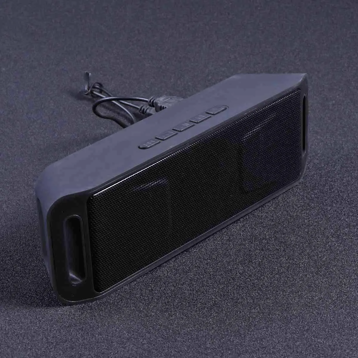 

Mini Portable Speaker Subwoofer Wireless Stereo Mp3 Fm Radio USB High Definition Audio Speaker