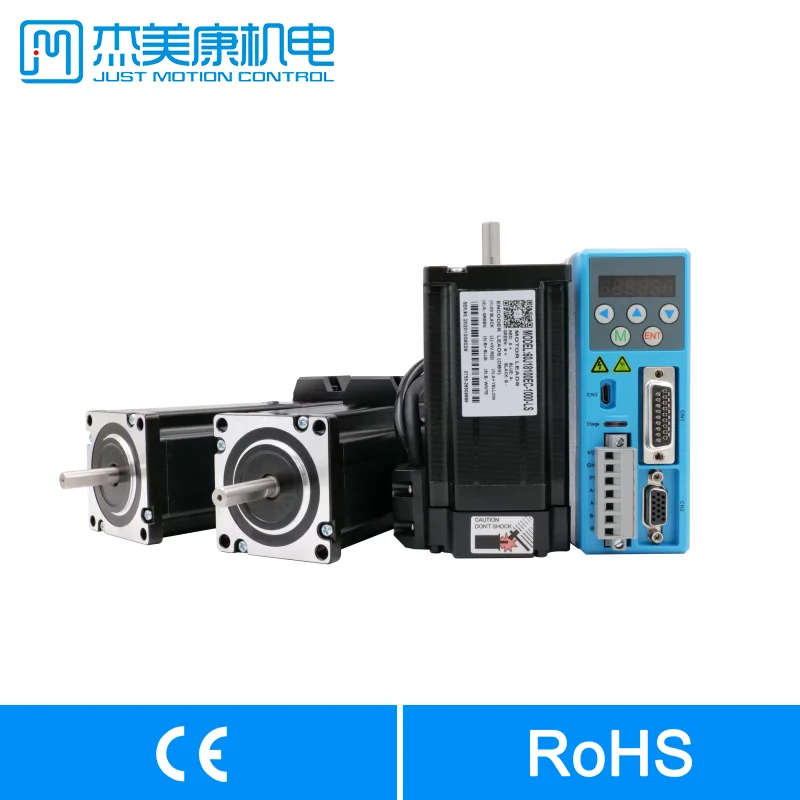 

JMC 3.5N.M 60J18100EC-1000-LS 2-фазный шаговый двигатель с закрытым контуром для ЧПУ, низкая цена, индивидуальный серводвигатель с ЧПУ Nema 23, простой серводвигатель