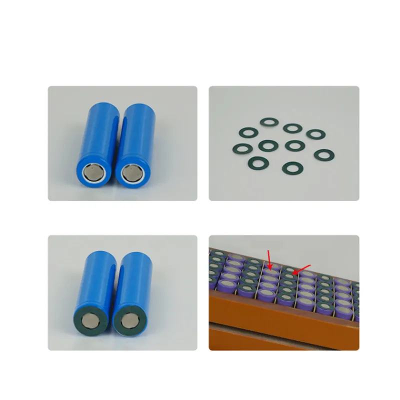 แบตเตอรี่ฉนวนกันความร้อน Highland ข้าวบาร์เลย์กระดาษ18650 Battery Spot Welding Assembly Flame Retardant Tape กาวกลับสีเขียวกระดาษเชลล์