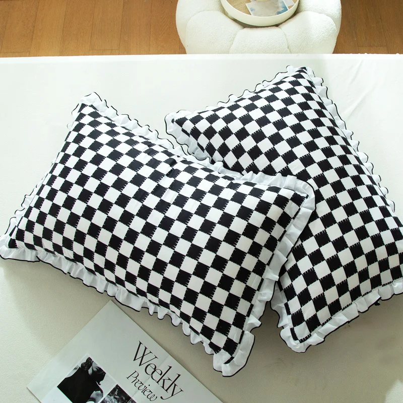 Comfortable Pillowcase Set for Adults and Students, Soft Pillow Covers, Single Pillowcase, No Filling, Home Decor, 2 Pcs