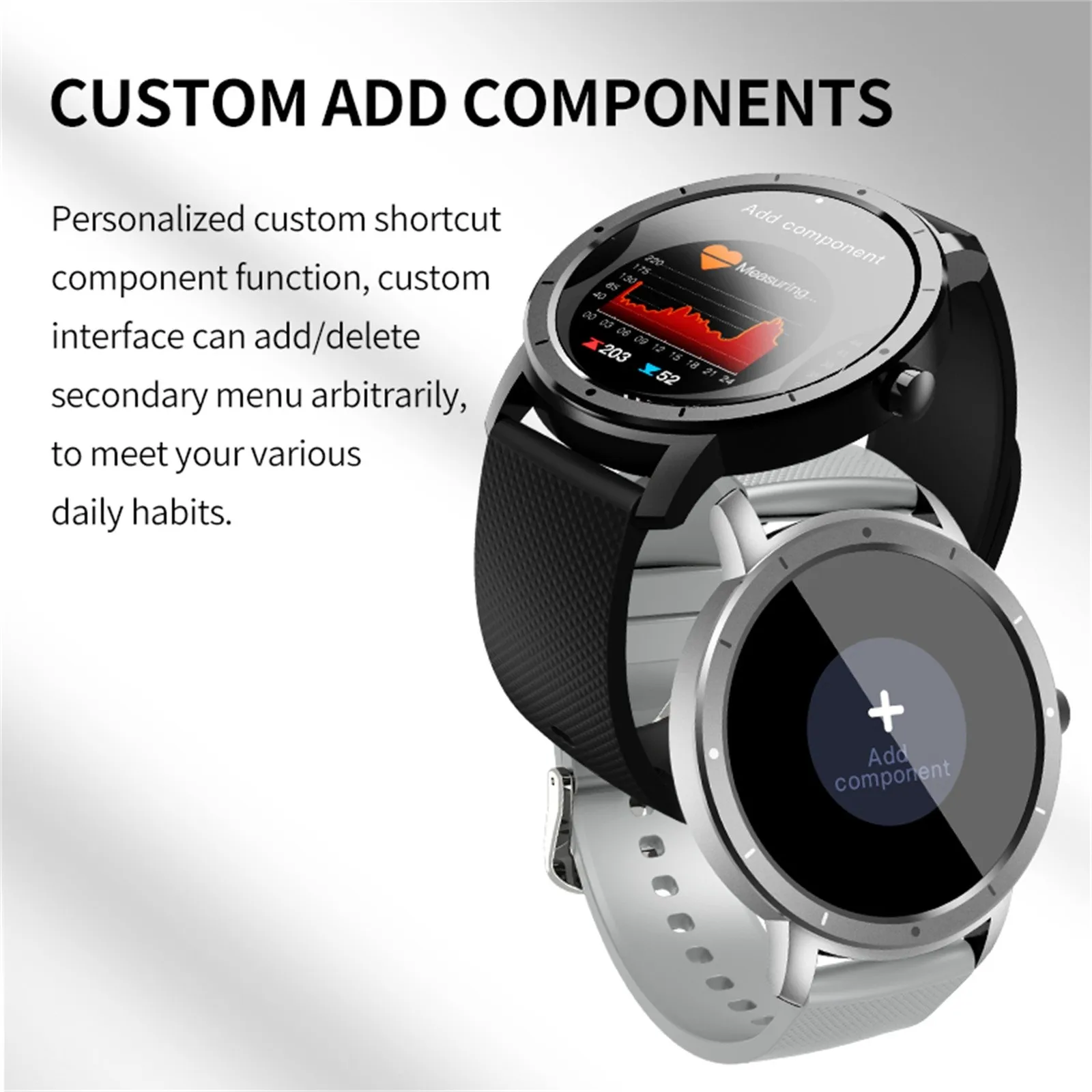 

Smart Watch Touchscreen IP67 HW21 Watch Monitor Sleep Waterproof SmartWatch Smart Women Men Birthday Gift for 8 Year Old Boys