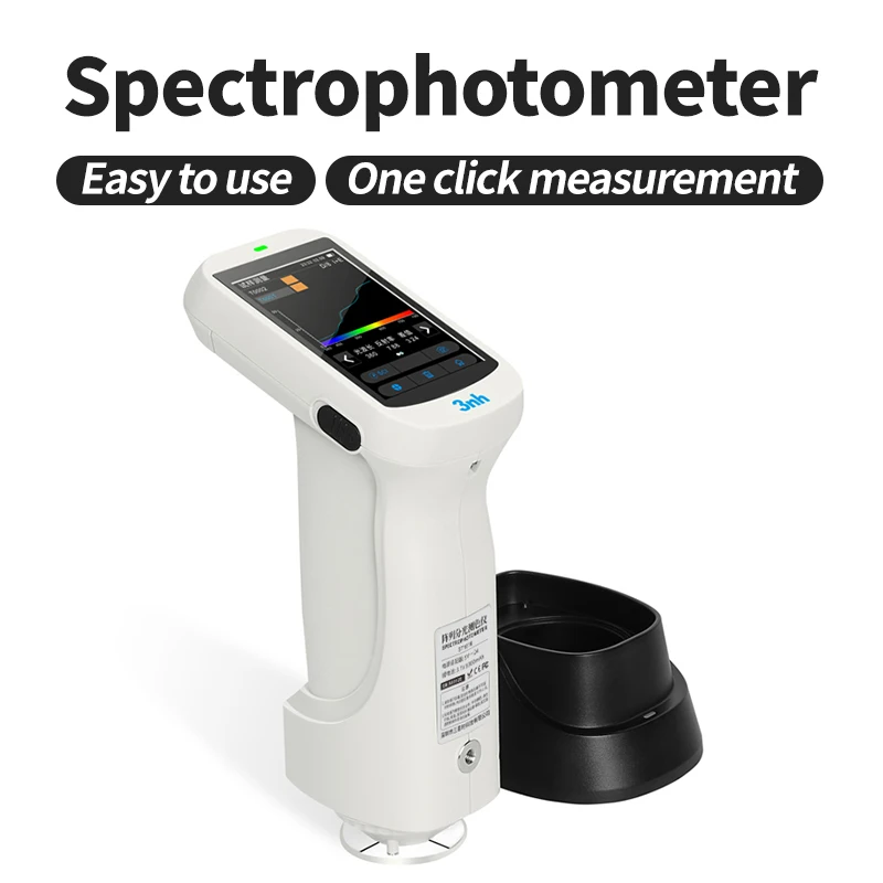 

Spectrophotometer CR-10Plus Plastic Metal Paint Coating Colorimeter High Precision Spectrophotometer