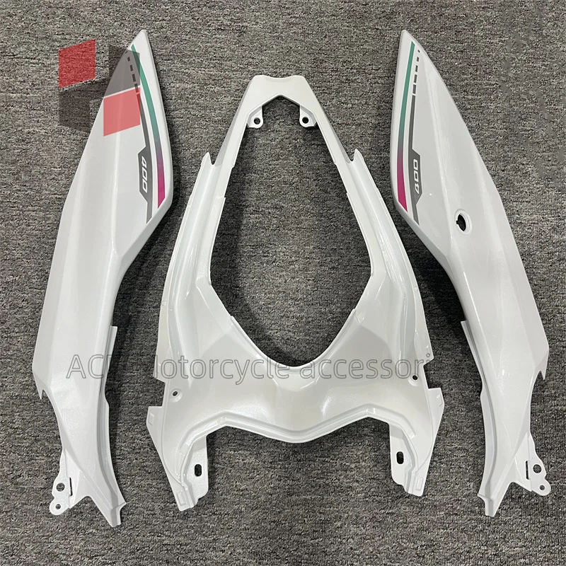 Carenagem do assento da tampa traseira da motocicleta, Tailstock superior, Cowling para Ninja400, Ninja250, Z400, 2018, 2019, 2020, 2021, 2022, 2023