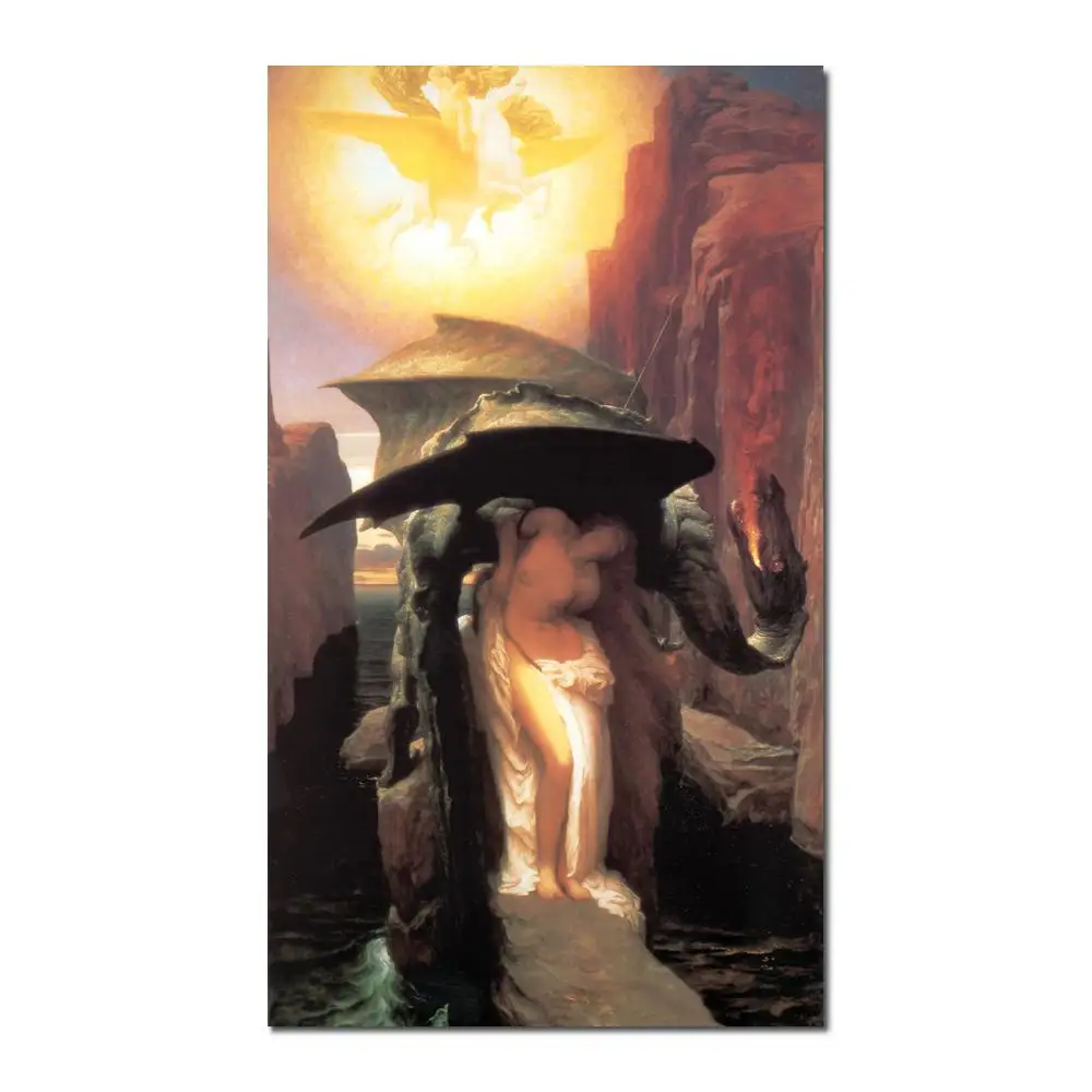 

Art Painting by Frederic Leighton Perseus and Andromeda High Quality Hand painted