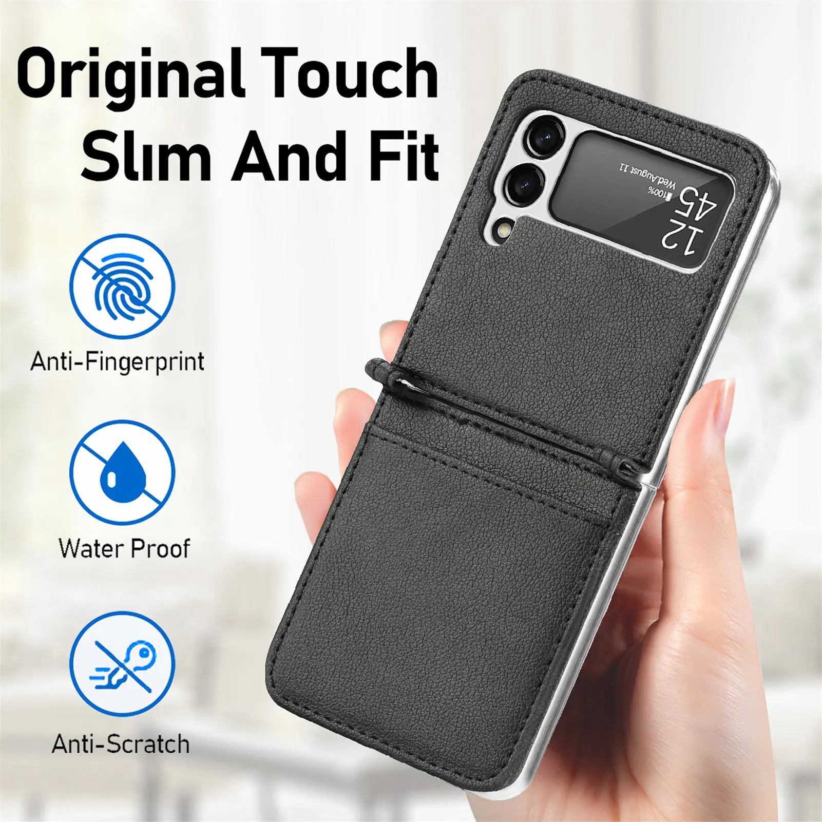 Shockproof Capa Phone Case for Samsung Galaxy Z Flip4 5G Flip3 Flip 4 3 Flip6 Flip2 Flip5 Flip 1 2 5 6 Folding Protective Cover