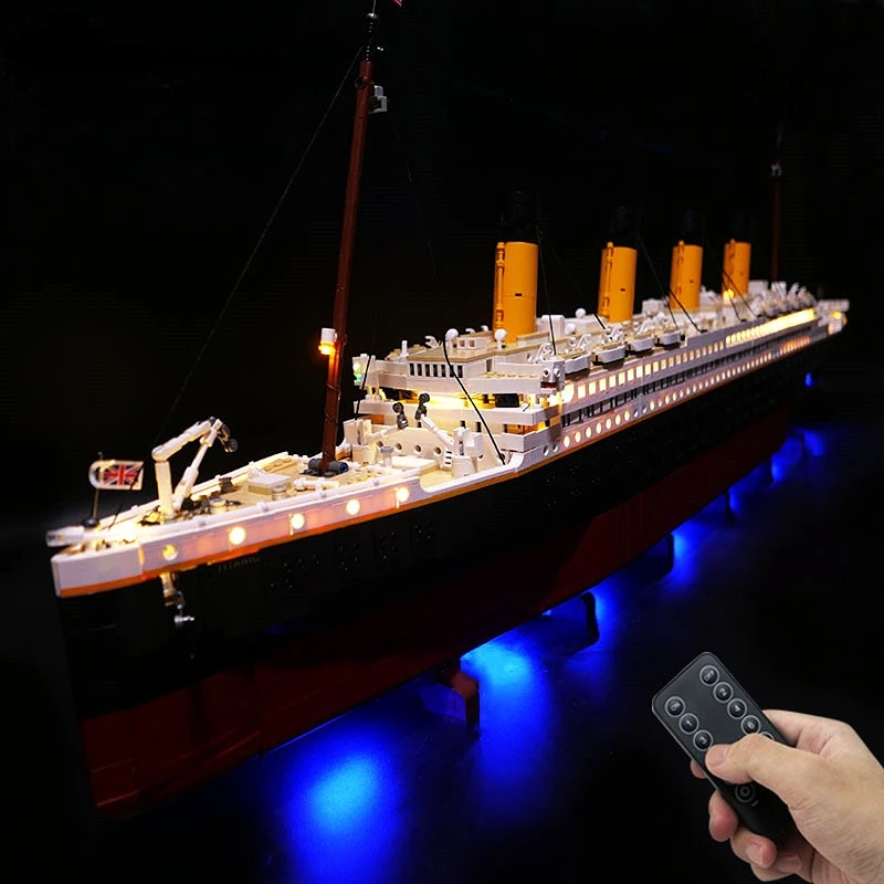 No Bricks Led Light Kit for Titanic Classic Love Movie 10294