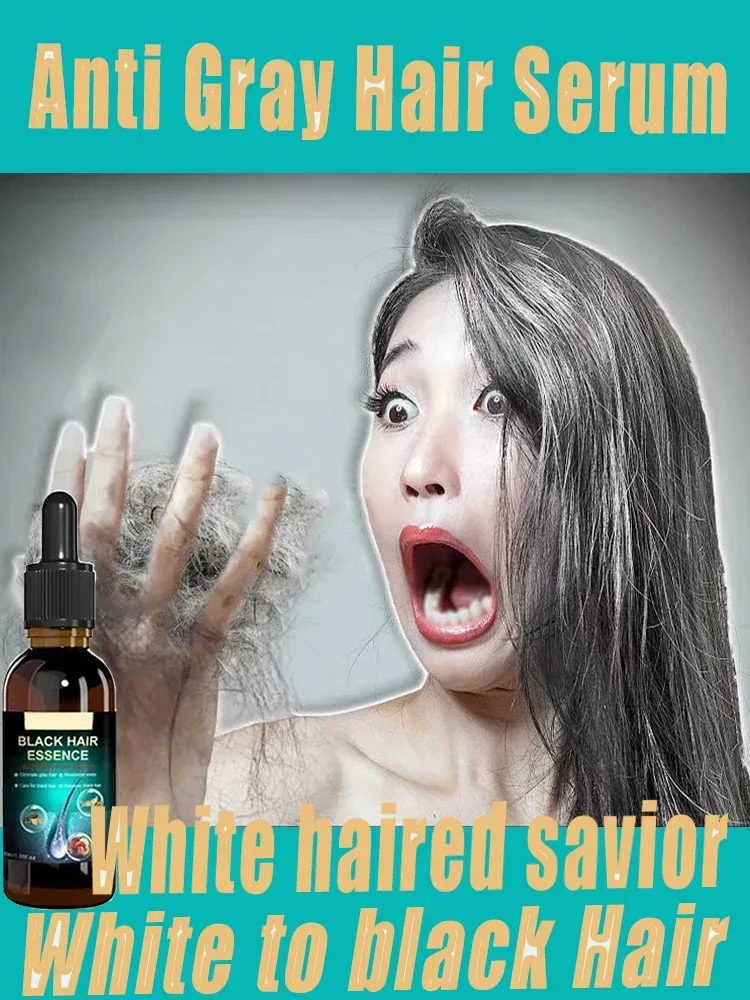 

Grey hair Serum White hairs essence White Hair Care essences