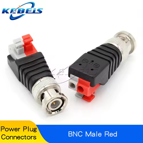 2/5/10PCS DC 12V Male Female BNC Connectors 5.5*2.1mm/2.5mm Welding-Free Power DC Plug Adapter Jack Sockets For LED CCTV Camera - Image 9