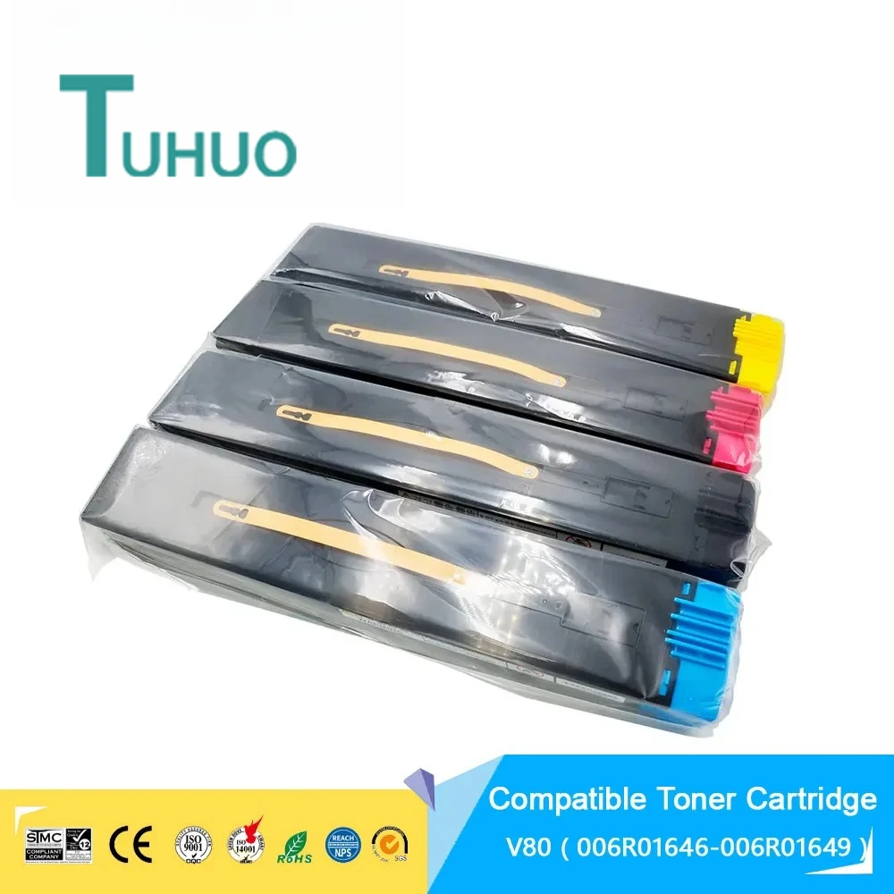 Cartucho de tóner compatible para tóner Xerox Versant 80/180/280 006R01646 006R01647 para impresoras Xerox V80 V180 V280