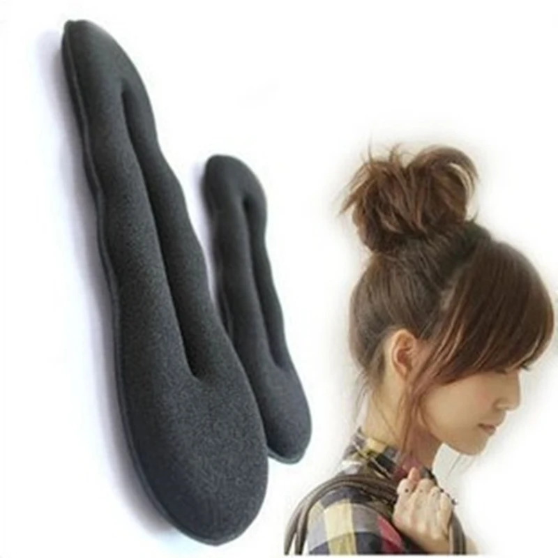 

New Listing Sponge Hair Band Clip Bun Maker Former Foam Twist Hair Salon tool! Hair Diy