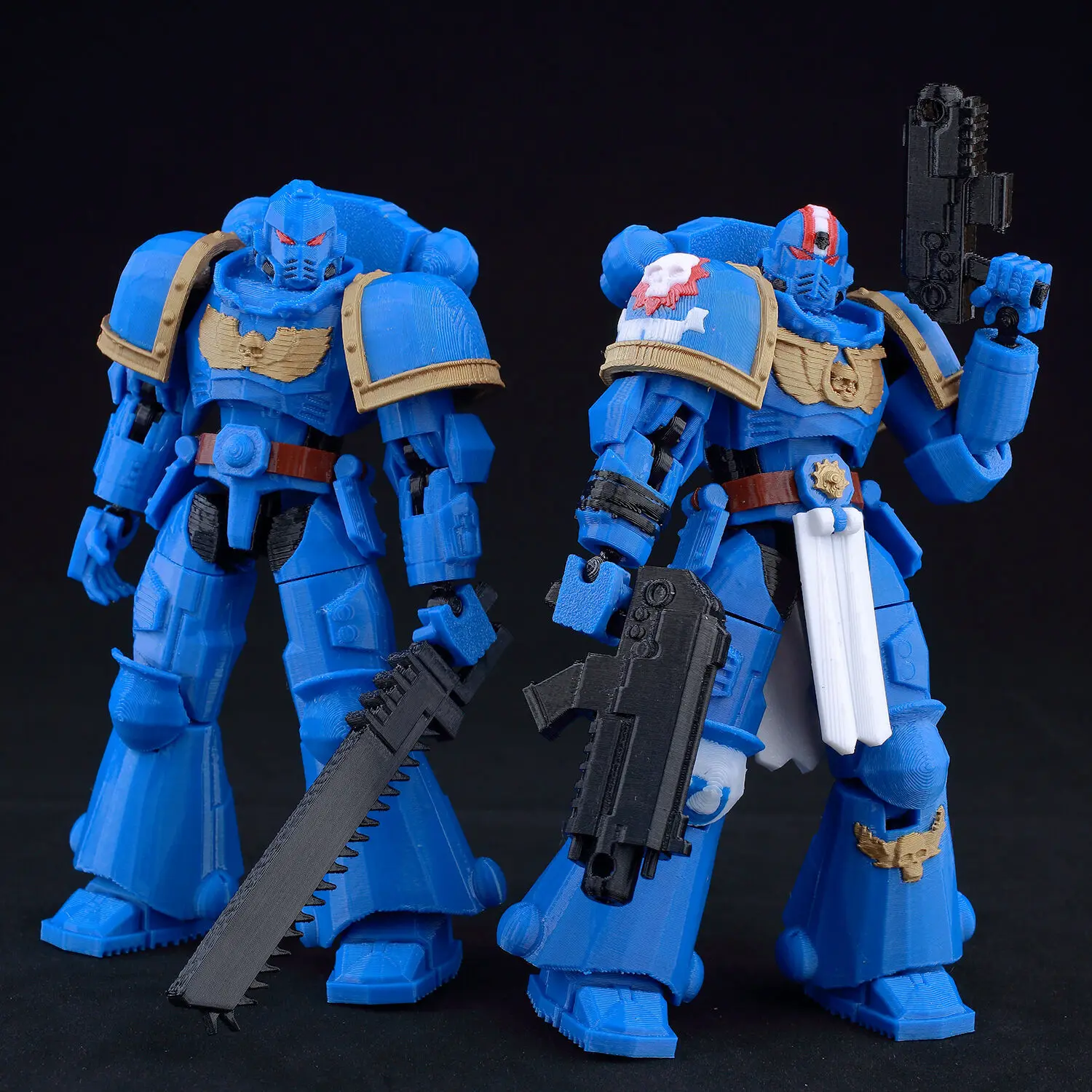 9L3D Printed Warhammer 40K Space Marine Lucky Dummy 13 Movable Shapeshift Action Figures Mannequin Toys for Collectors