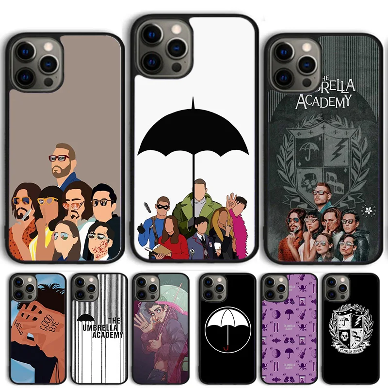 the umbrella academy movie TV Phone Case For iPhone 14 15 16 13 12 Mini Max Cover For Apple 11 Pro Max 8 7 Plus SE2020