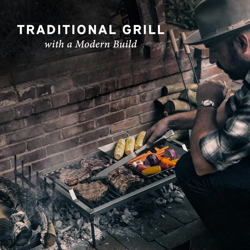 home.argentine grill - argentinian gaucho grill with all tools included - BBQ Parrilla Asado