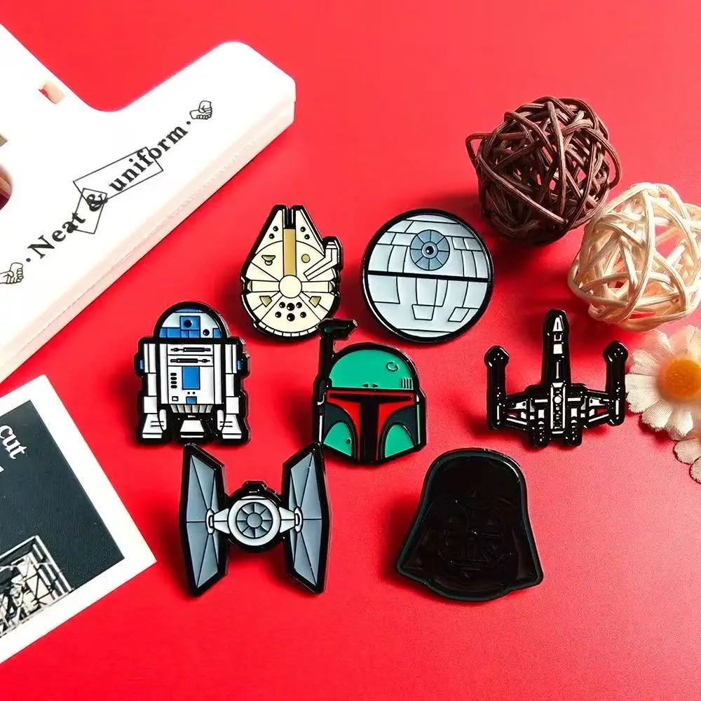 1/7 قطعة فيلم الخيال العلمي المينا بروش التلبيب شارة بدبابيس على ظهره الملابس والاكسسوارات مجوهرات الأزياء هدايا الأصدقاء #1