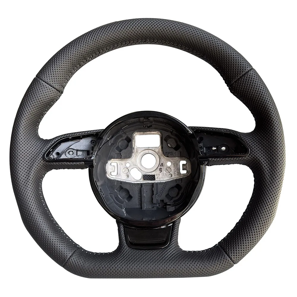 

Для Audi Q3 Q5 Q7 A3 A4 A5 полностью перфорированный руль с плоским дном, кампания на руль