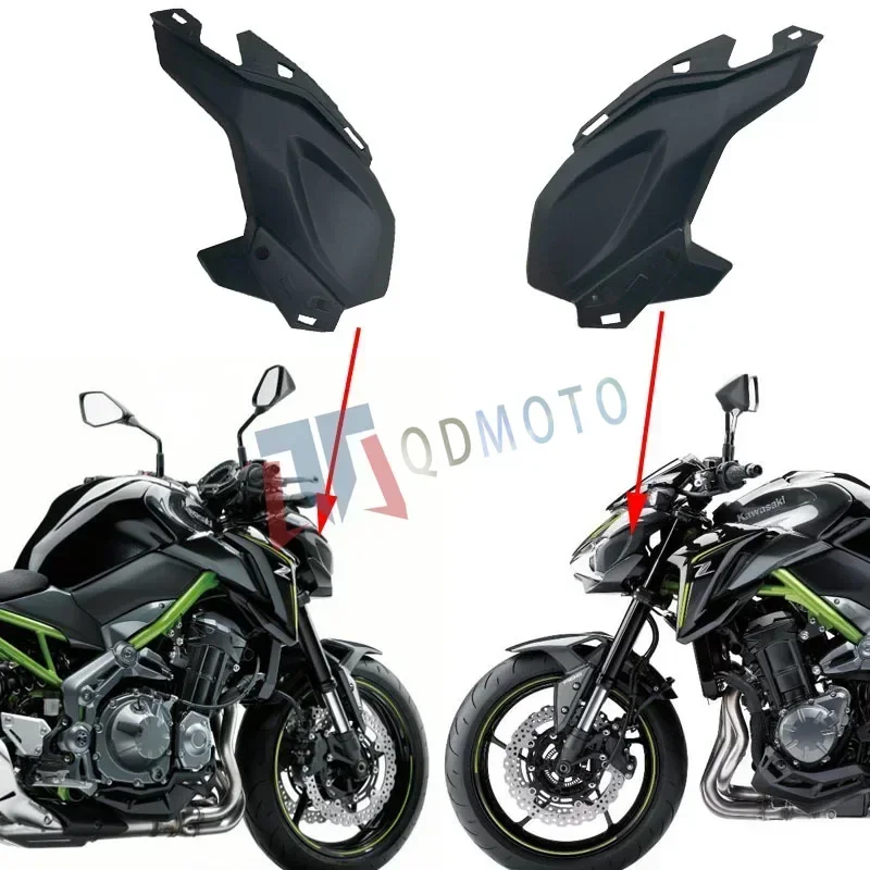 สําหรับ KAWASAKI Z900 2017 2018 2019 ไฟหน้าซ้ายและขวาแผงด้านข้าง ABS ฉีด Fairing การปรับเปลี่ยนรถจักรยานยนต์อุปกรณ์เสริม