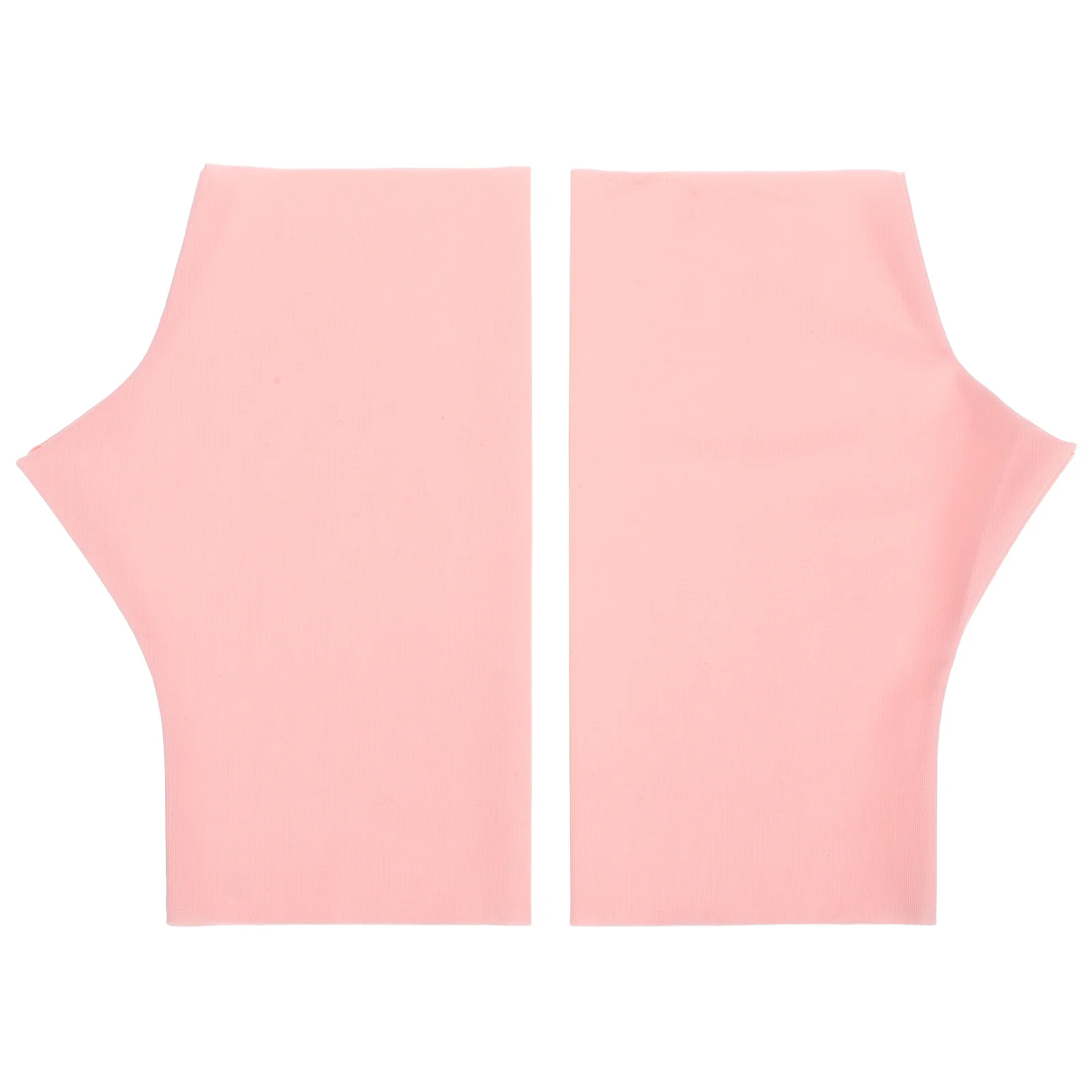 

1 Pair Uv Gloves For Gel Nail Lamp Manicure Protection Fingerless Anti Uv Radiation Lightweight Ice Silk Fabric Durable Nail