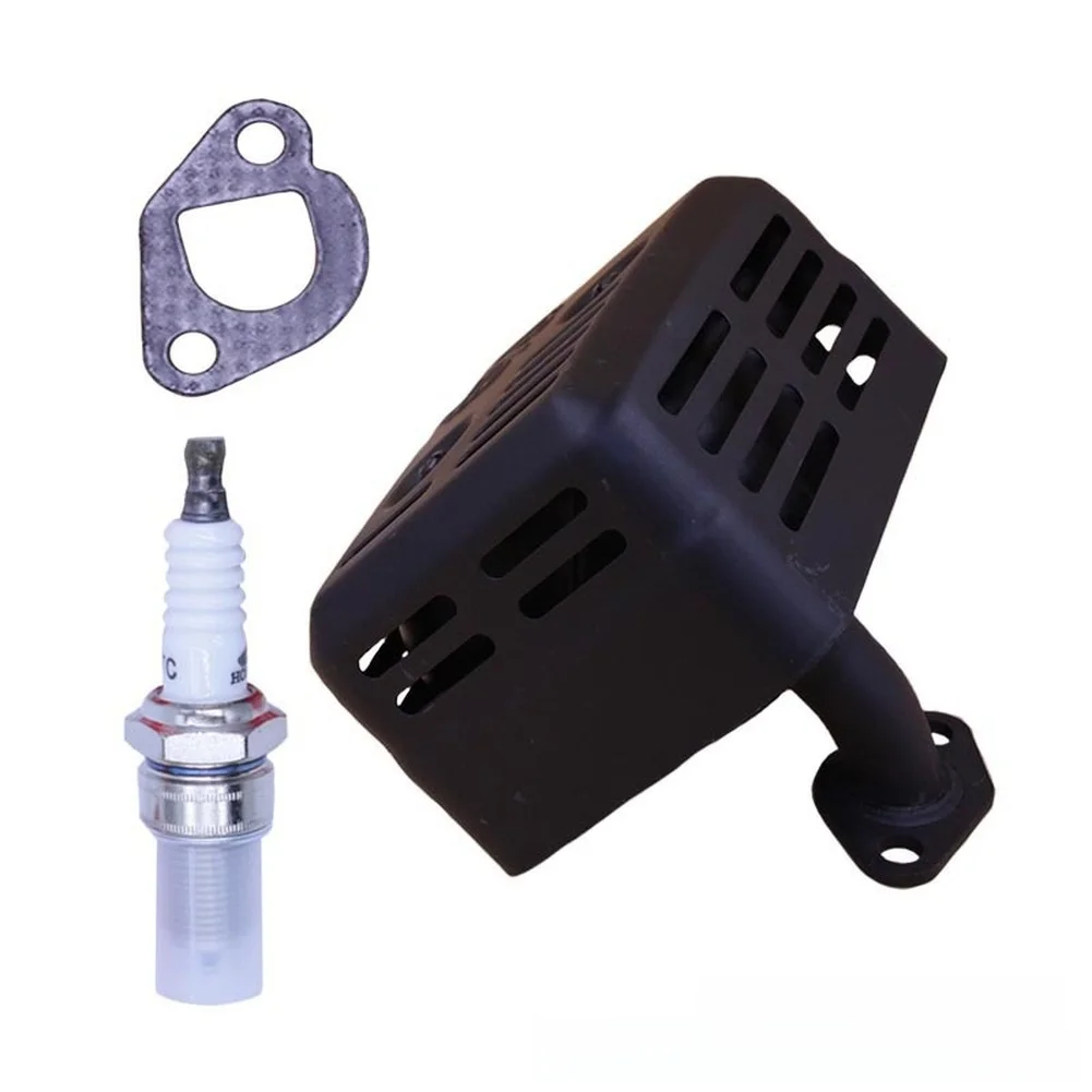 

Engine Muffler Kit with Exhaust Gasket and Spark Part for Use on For HONDA For GX160 and For GX200 Suction Pumps