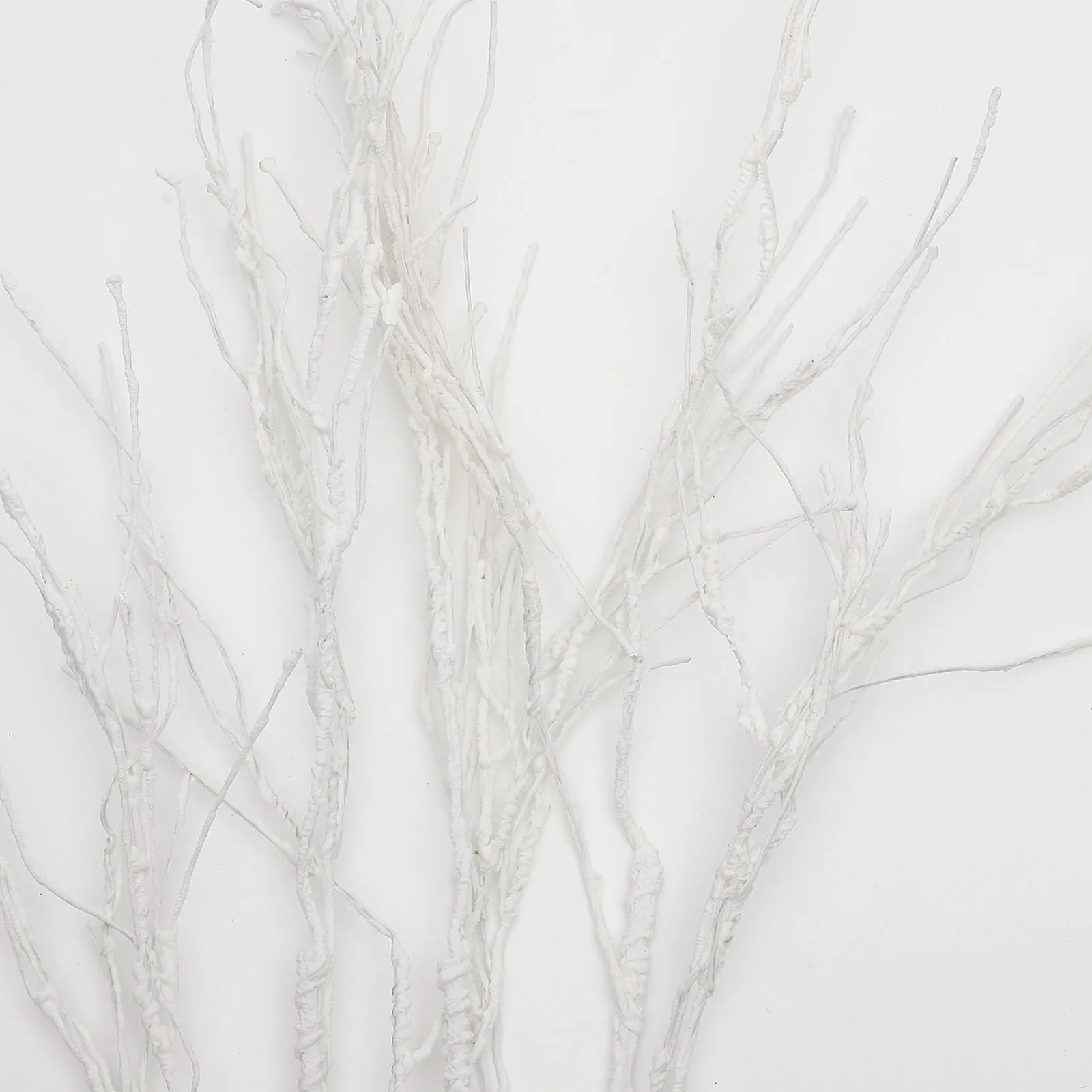 

Foam Coral Artificial White Winter Decorative For Vase Home Wedding Party Decoration Faux Birch Stems Branches Tree