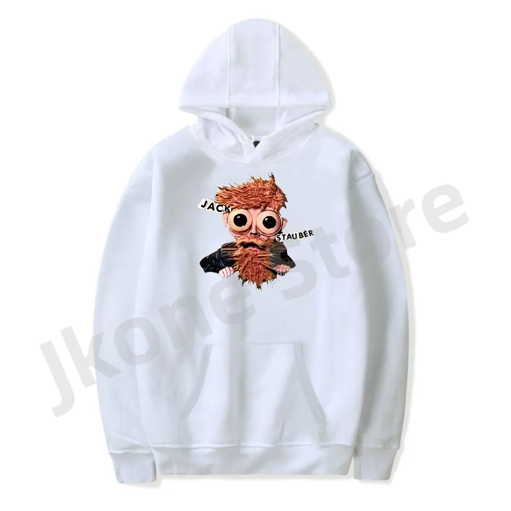 Jack Stauber Hoodies New Logo Merch Women Men Fashion Funny Casual Long Sleeve Sweatshirts