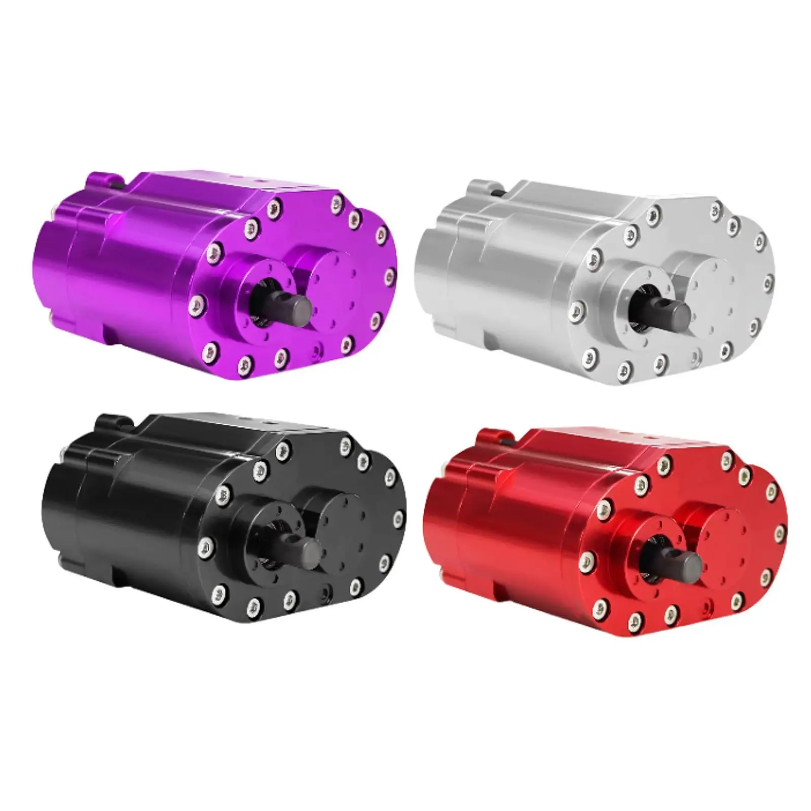RC 2 Speeds Transfer Case Gearbox Upgrade Part Direct Replaces Sturdy Box Double Speed Transmission Box for SCX10