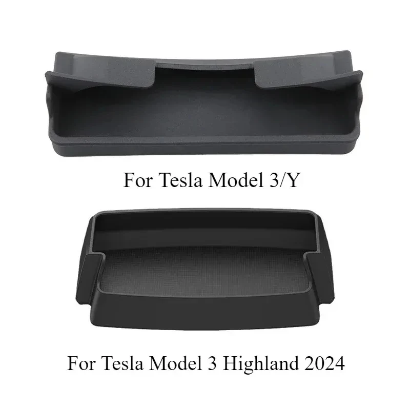 

Sunglasses Storage Case for Tesla Model Y Juniper 2025/Model 3+ Highland 2025 Central Control Glasses Pocket Car Armrest Box