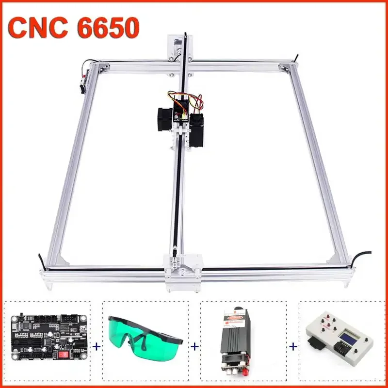 

6550 Laser Engraver 15W CNC Laser Engraving Machine Work Area 65cm*50cm Wood Router Machine with Offline Controller