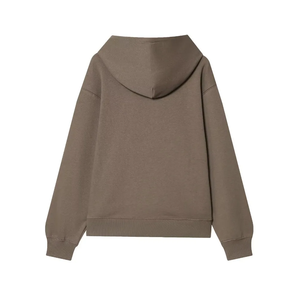 CharmChant, conjunto básico de chándal con capucha de lana, conjuntos de Jersey para mujer, traje deportivo para correr, trajes holgados de otoño para mujer, novedad de 2025