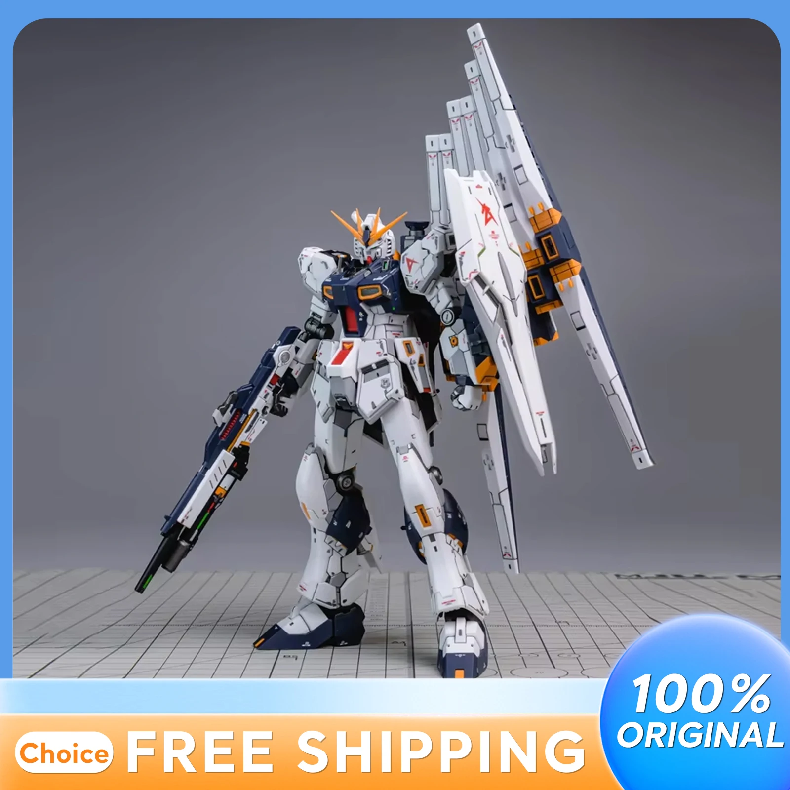 

RG 1/144 V Nu Сборная модель, комплект экшн-фигурки для мальчиков с воронками, водные наклейки, подставка для украшения рабочего стола, кукла, игрушка в подарок