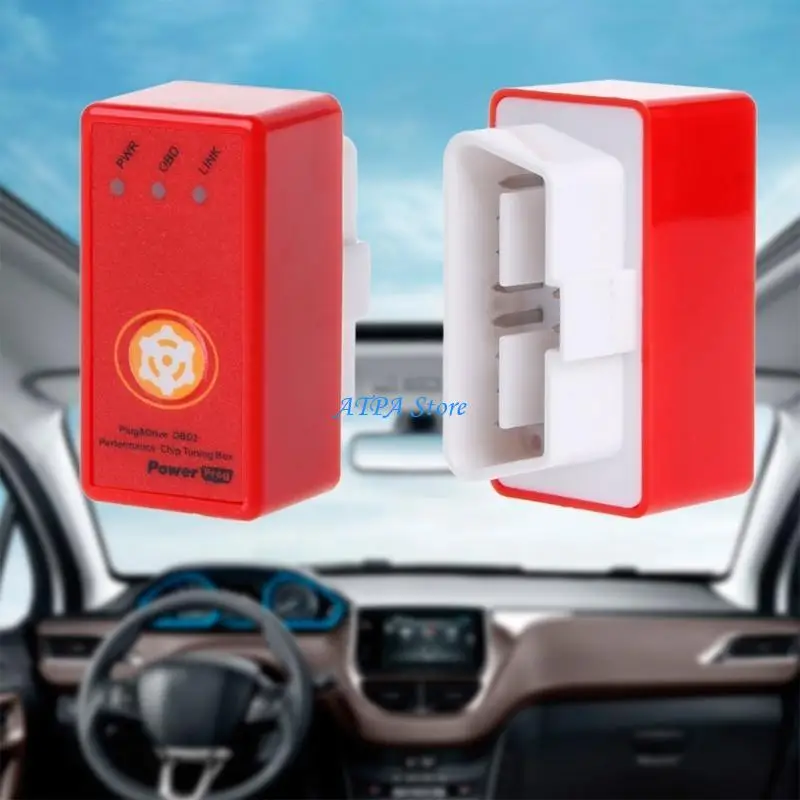 

U13C Eco OBD2 Chip Tuning Box for Vehicles Automobile Lifting Power Universal Car Economizer Accessories