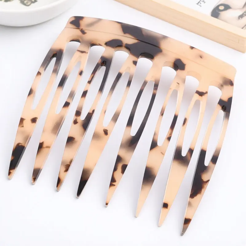 Hair Comb Simple Side Comb Lightweight Smooth Styling Accessory for Fine Thin Hair Elegant Minimalist Design Party Daily Use