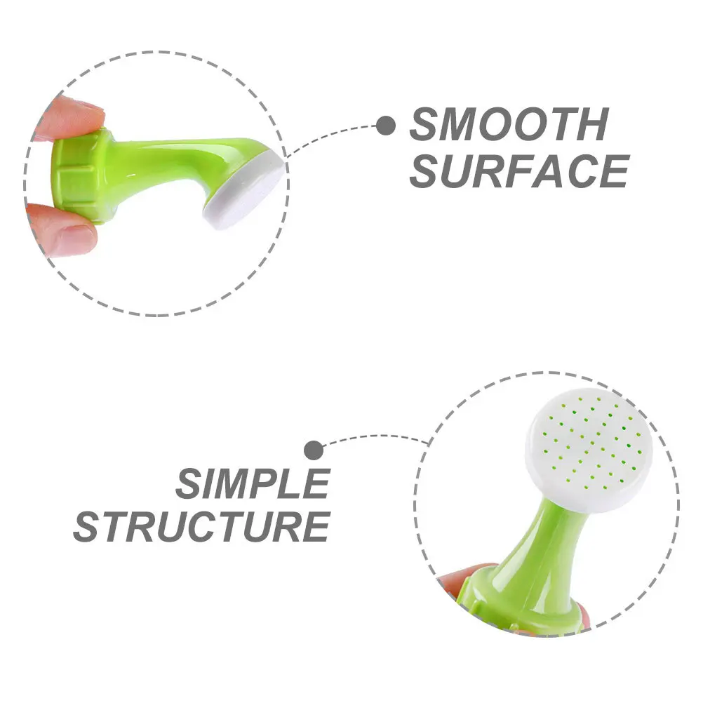 Cabezal de aspersor de lata para botella, boquilla de pulverización de plástico, herramienta de riego de jardín portátil, aspersores de agua, cabezal de regadera, 4 Uds.