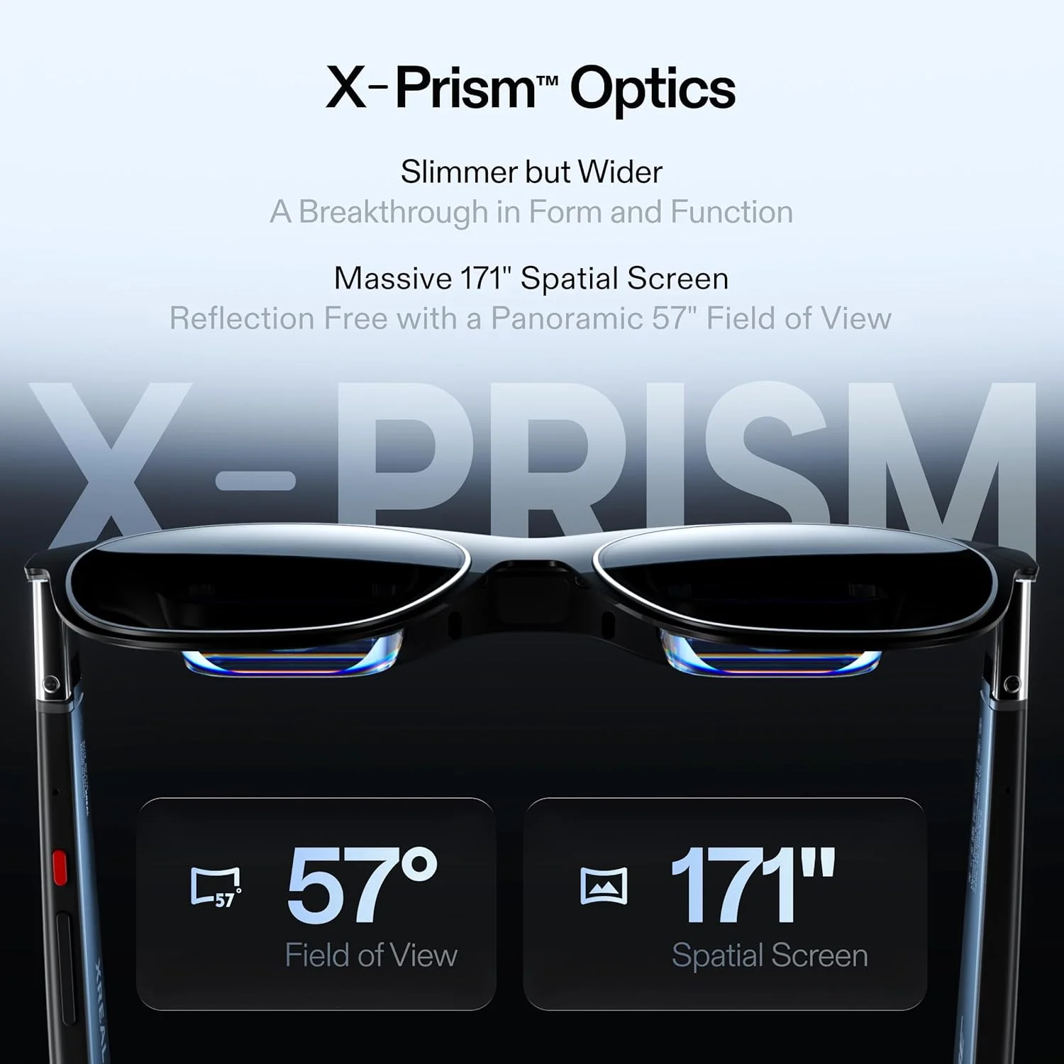 XREAL One Pro AR Smart Glasses Used up to 120Hz 57 FOV 3 DoF For iPhone Mac Switch PS5 Game Private Cinema