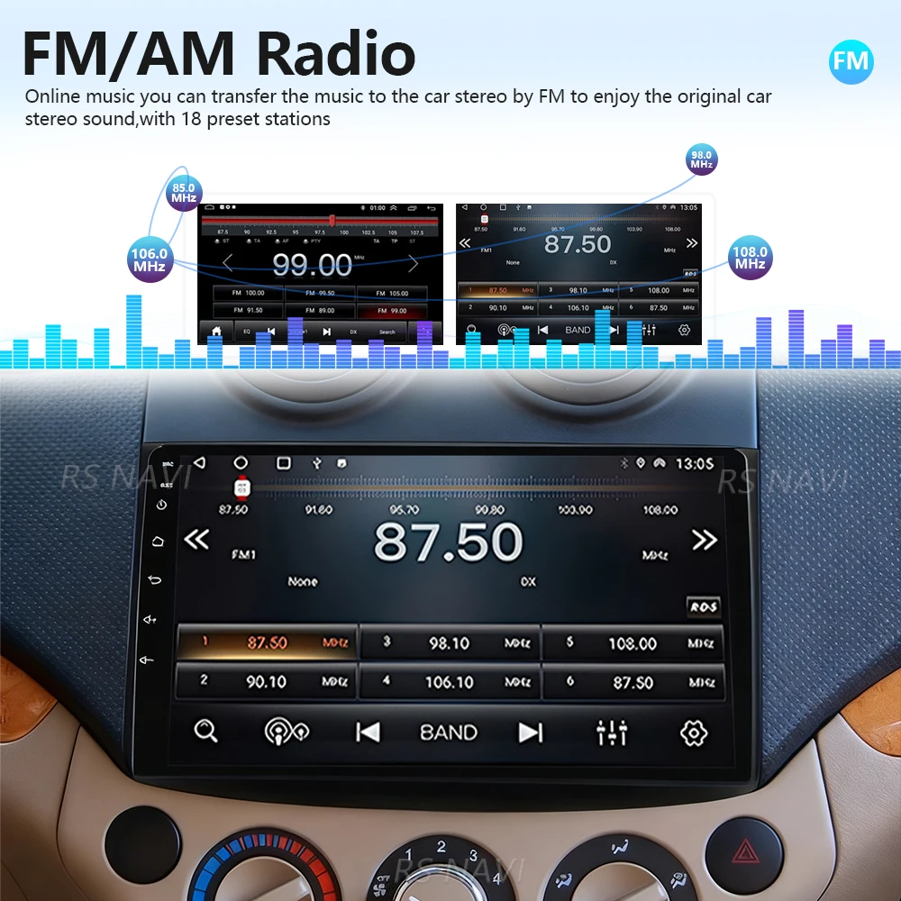 Android 16 Carplay Auto Qualcomm Radio Player For Chevrolet Epica 2006-2011 GPS Stereo DSP Navigation Snapdragon QLED Screen view 6