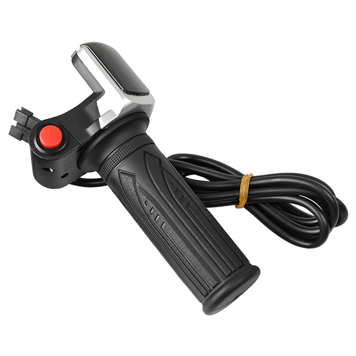 4x Universal Electric Bike Throttle with LCD Display Handle Throttle for 36V Twist Throttle Scooter E-Bike Parts