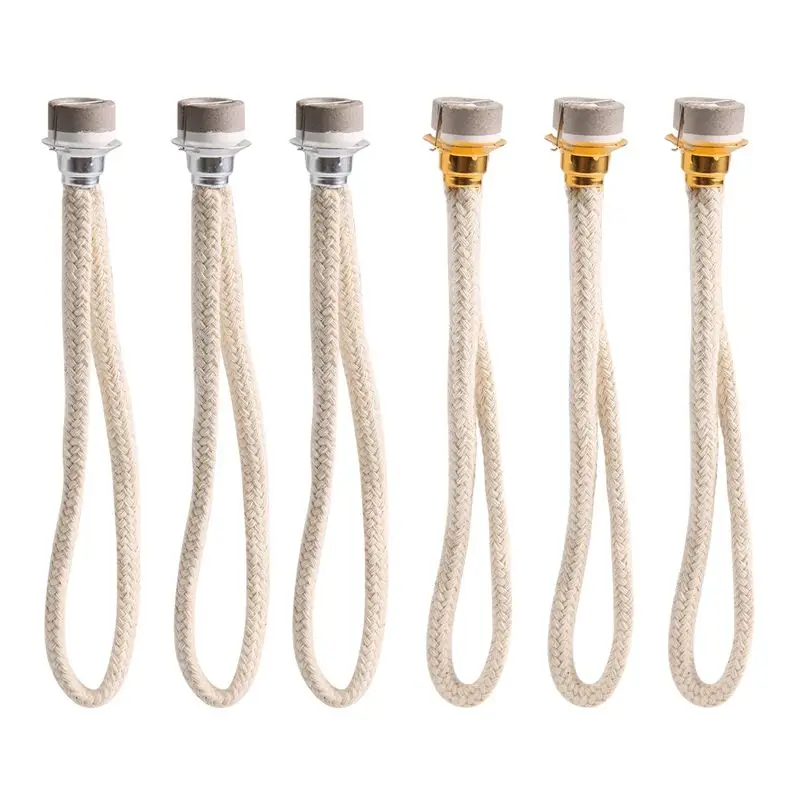 6Pcs Catalytic Wick Replacement Oil Lamp Wick Replacement Wick Catalytic Air Control Catalytic Burner Lamps Wick-AB52