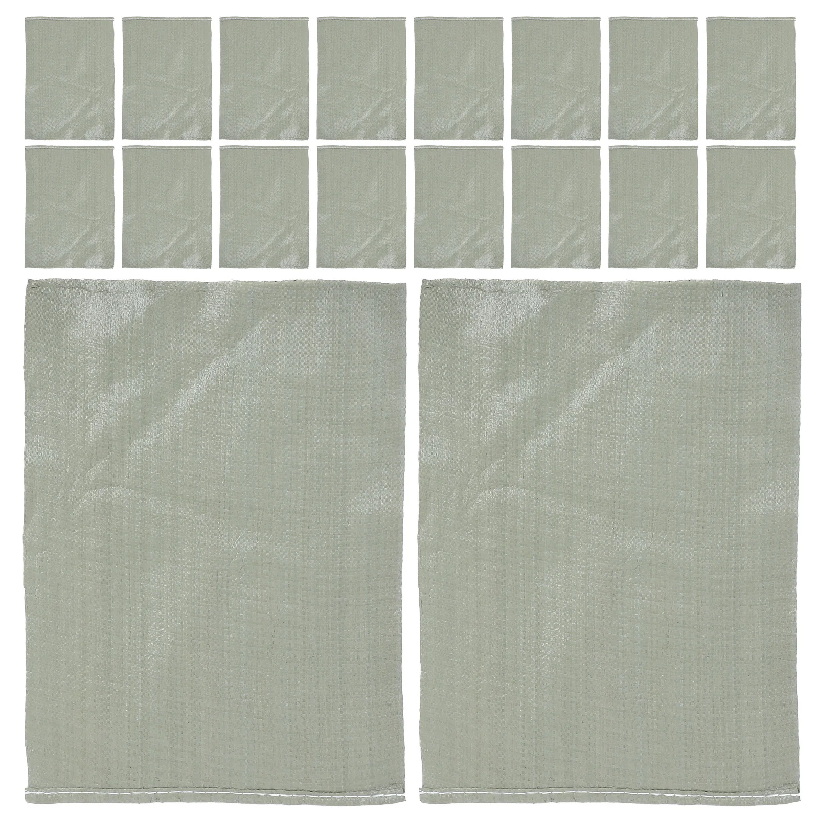 

50 Pcs Cloth Storage Sack Duvet Cover Bag Fabric Closet Bin Heavy Duty Garden Bags