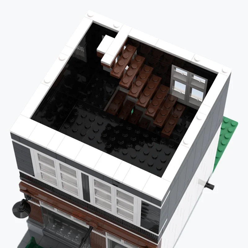 1982 PCS Edificio modulare a prezzi accessibili Amsterdam Canal House Nr 6 Modello MOC Building Block Mattoni Giocattolo fai da te Compleanno Personalizza Regalo