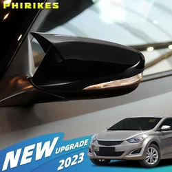 Carbon Fiber Rear View Mirror Case Cover Side Wing Mirror Shell for Hyundai Elantra 2012-2018