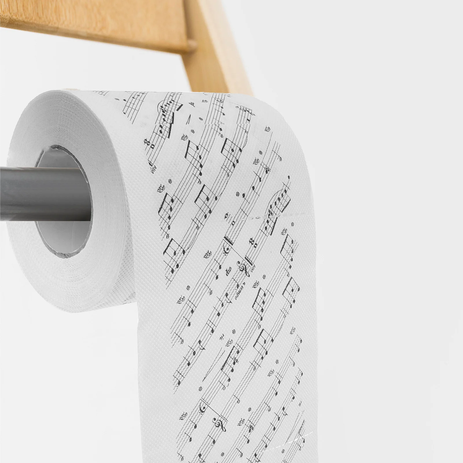 1 Notes Toilet Paper Printed Soft Tissue Roll Bathroom Decoration Collection Gift for Musicians Creative Print