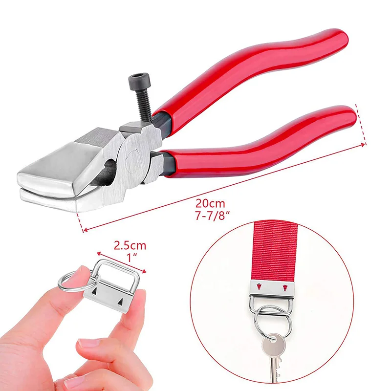 Household Hand Tool Tongs With 25mm Webbing Tail Clip For Belt, Suitcases, Bags, Ribbon, Hand-Made Webbing, Key Lanyard, Key Fob