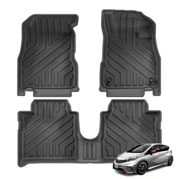 Autokoberce pro Nissan Note E12 Fuel 2012-2019 s pravostranným řízením, TPE 3D vložka do zavazadlového prostoru, celoroční příslušenství, černá 8 nejlepší prodej autokoberce pro řidiče vpravo - №8