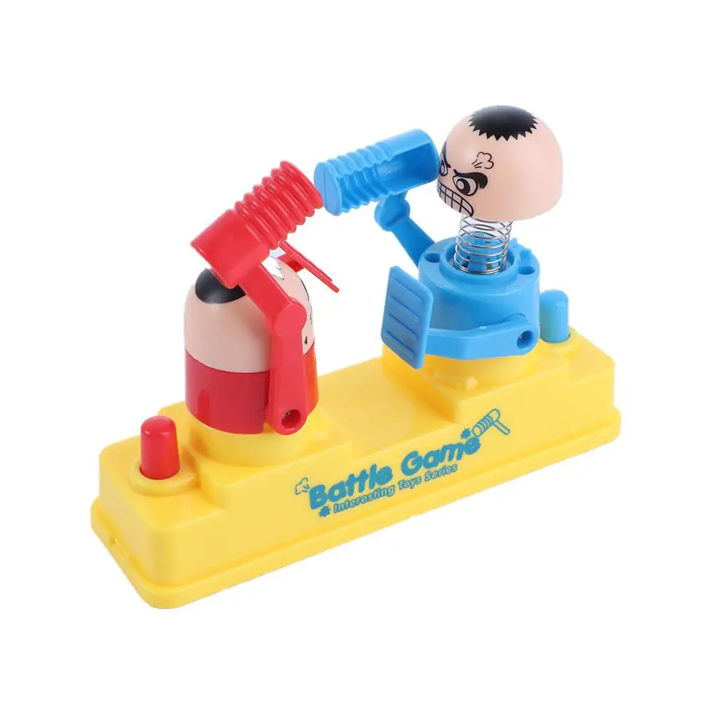 Jouets d'Éducation Précoce pour Bébé, Mini Jouets Amusants pour Enfants, Jouet de Combat de Beurre, Antistress, Marteau de Cachette, Double Jeu de Combat