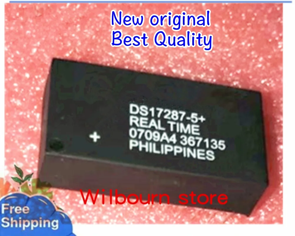 

Новый оригинальный 2 шт.-10 шт./лот новый чип часов DS17287-5 + DS17287 DIP-20