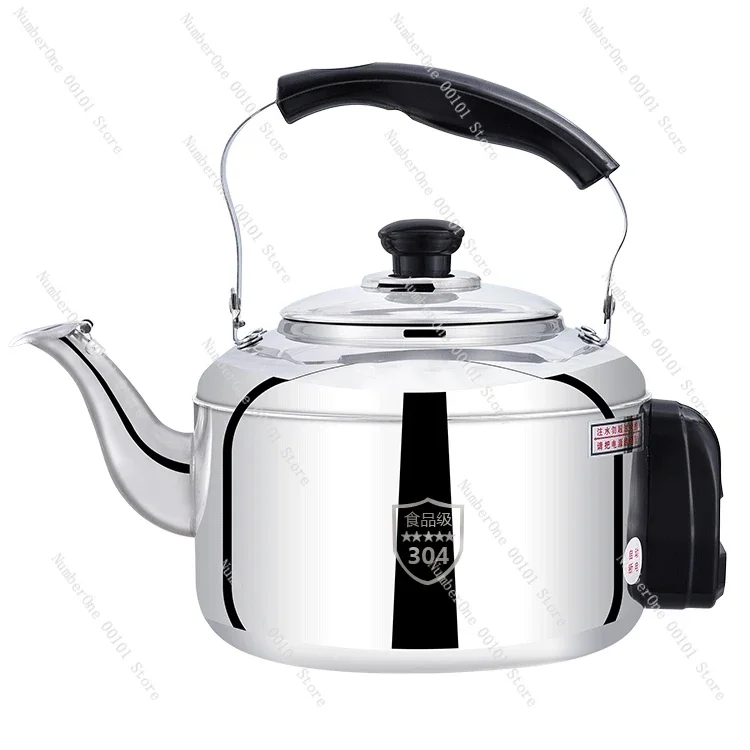 10L 304 Stainless Steel Electric Kettle | Large Capacity, Anti-Dry Burning for Household Use